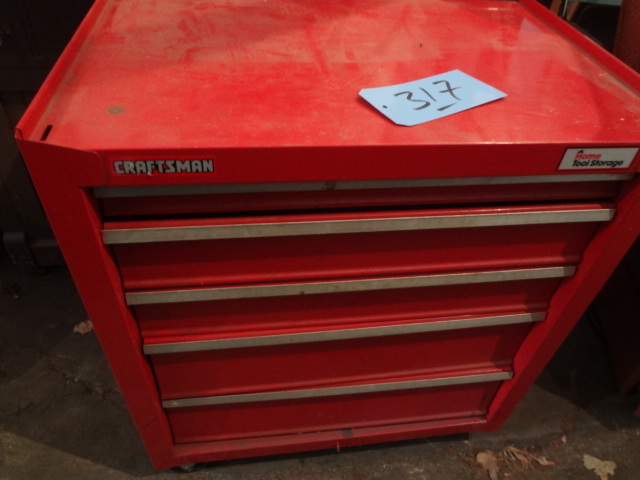 lot 317 image: Craftsman Tool Box