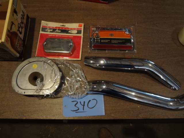 lot 340 image: Harley Parts