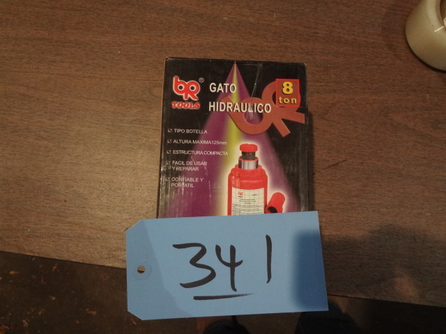 lot 341 image: New Bottle jack