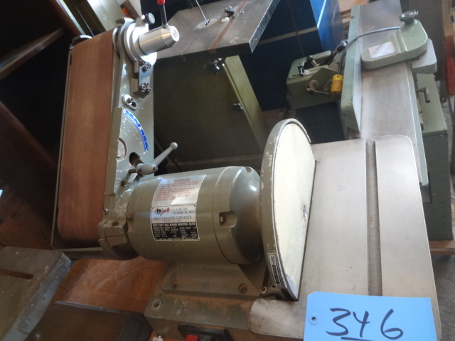 lot 346 image: Grizzly Belt SanderGrinder