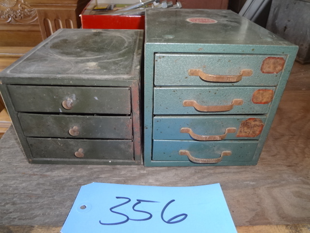 lot 356 image: Two Small metal Boxes