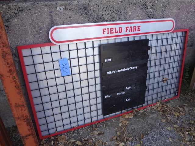 lot 377 image: DisplaySign