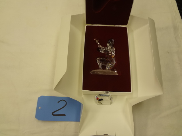 lot 2 image: Swarovski Crystal Harlequin