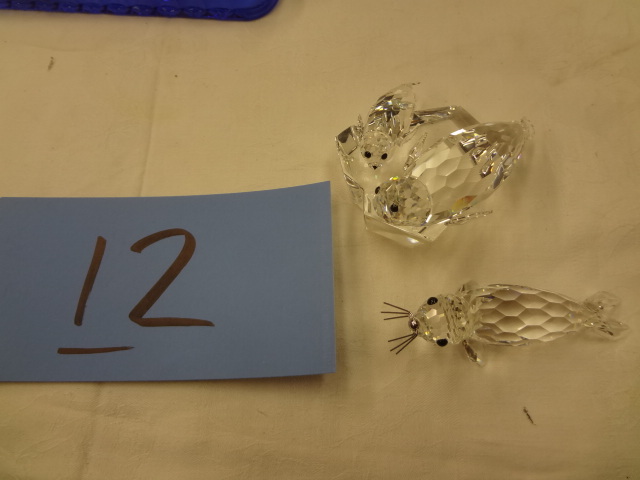 lot 12 image: Swarovski Crystal Seals