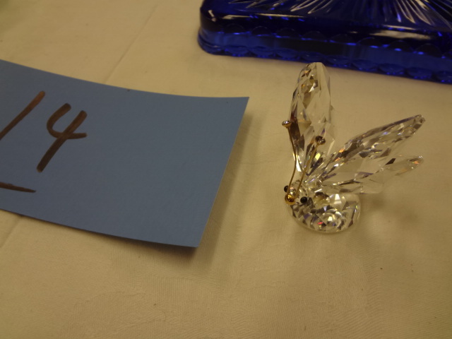 lot 14 image: Swarovski Crystal Butterfly