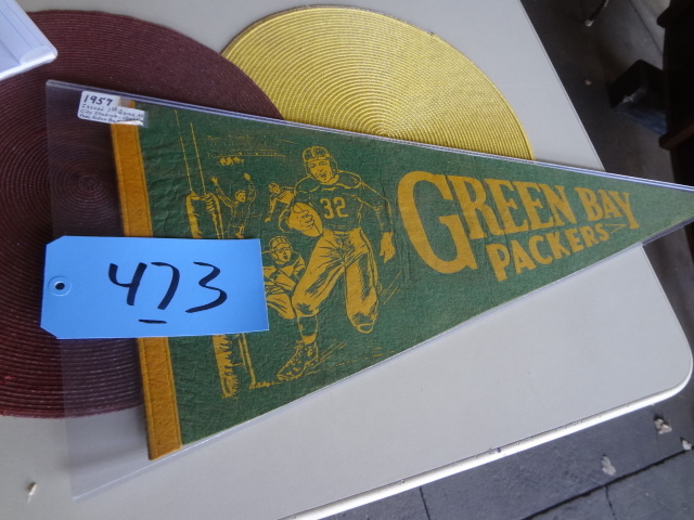 lot 473 image: Very rare Packers Pennant
