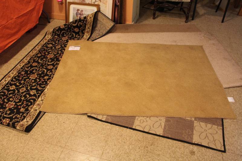 lot 75 image: Lot of Floor Rugs.