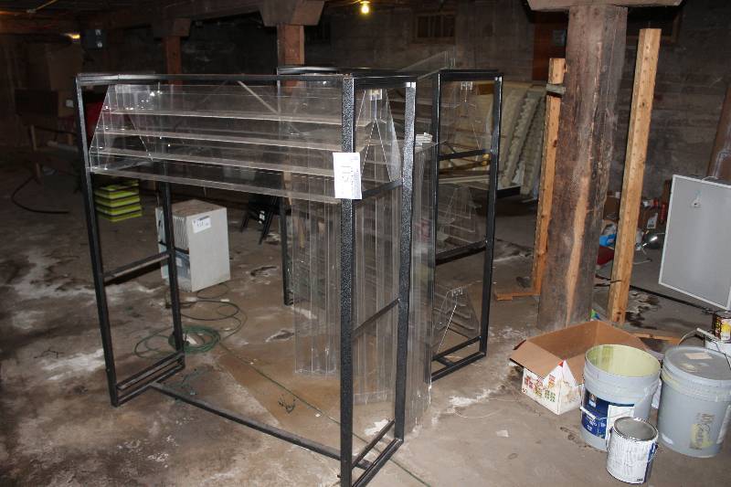 lot 115 image: Room Lot Including All Card Display Racks.