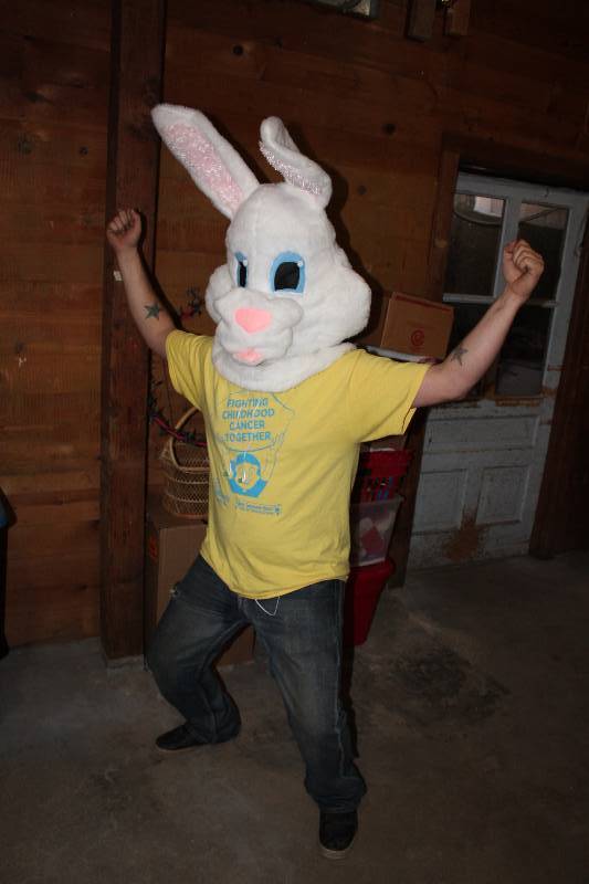 lot 88 image: Bunny Suit wTote.