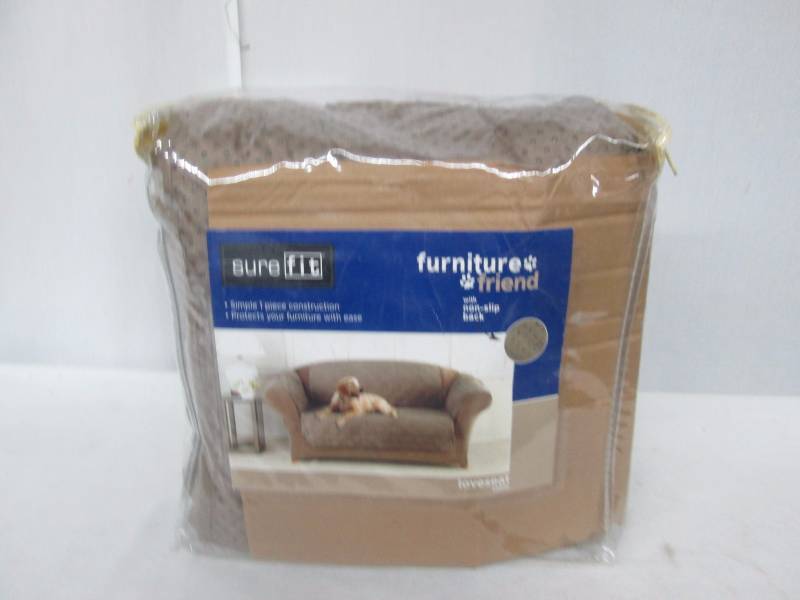 Sure Fit Microfiber Nonskid Pet Loveseat Cover