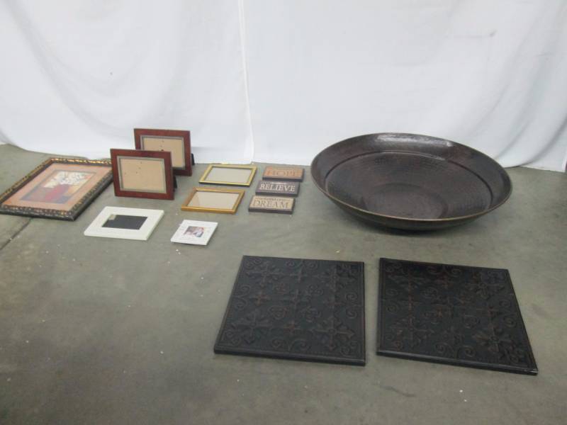 Multiple Decorations and Picture Frames