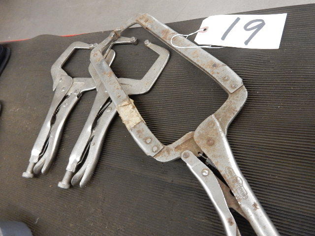 lot 19 image: Clamp Vise Grips