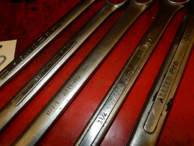 lot 16 image: Large Standard Wrenches