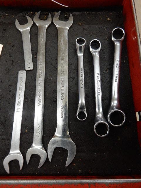 lot 14 image: 3 Snapon Tappet Wrenches