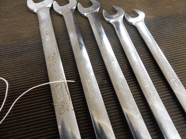 lot 11 image: Set of SNAPON, Standard box wrenches 34 1116 58 916 12in