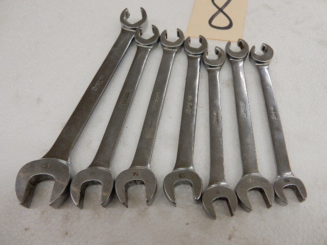 lot 8 image: Snapon Metric Flare 10 mm to 19mm