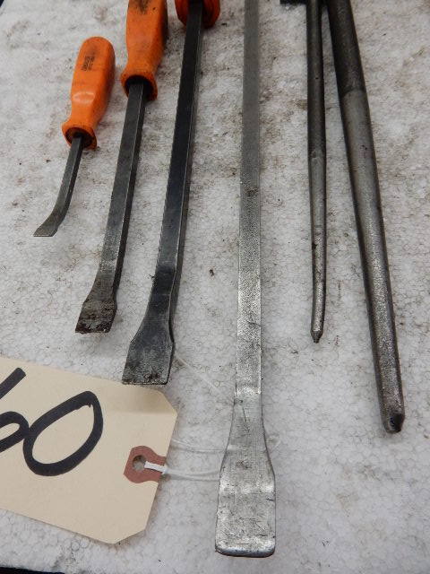 lot 60 image: Snapon Pry Bars as pictured