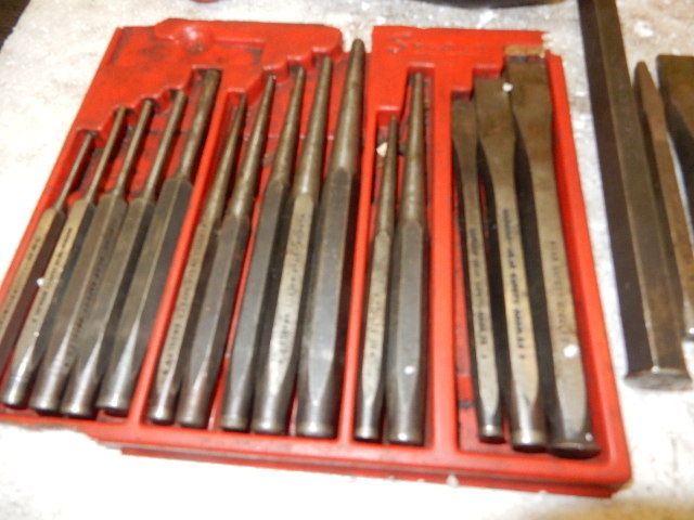 lot 64 image: SNAPON Punches and Chisels