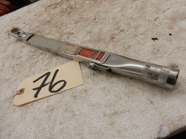 lot 76 image: 38 in SNAPON Torque Wrench