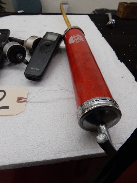 lot 82 image: Oil Line Disconnect tools  Power Steering pulley removerinstaller Stanley infra red temp gun MAC Suction GUN