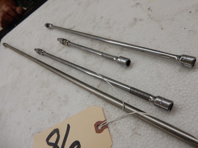 lot 86 image: SNAPON, 14 in 3 Locking Extensions., 24, 12, 7 inch  SNAPON  14in FLEX 12 Inch