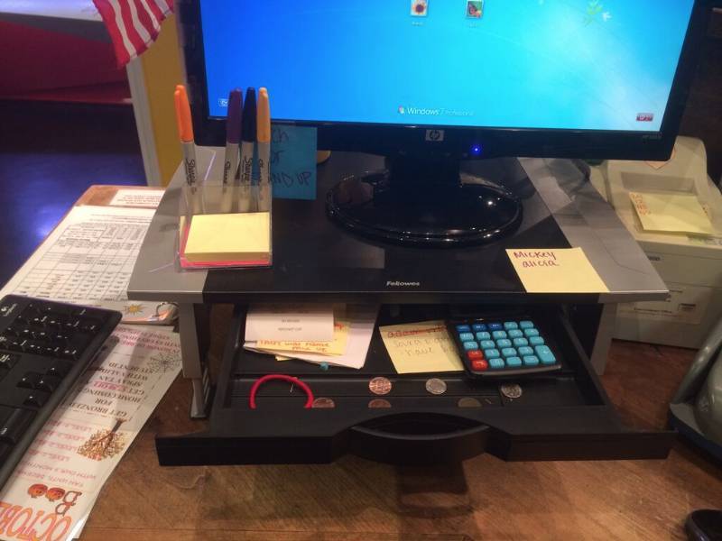 lot 62 image: Computer Monitor Stand