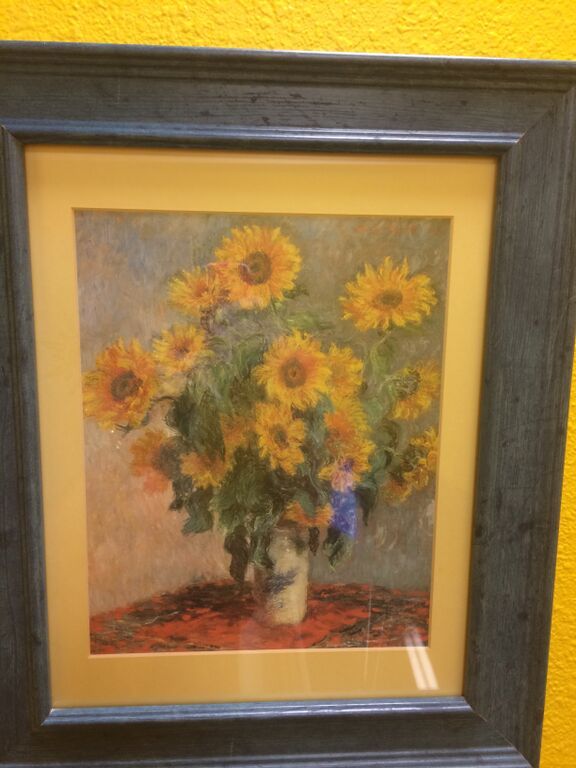 lot 82 image: Sunflower Framed Print