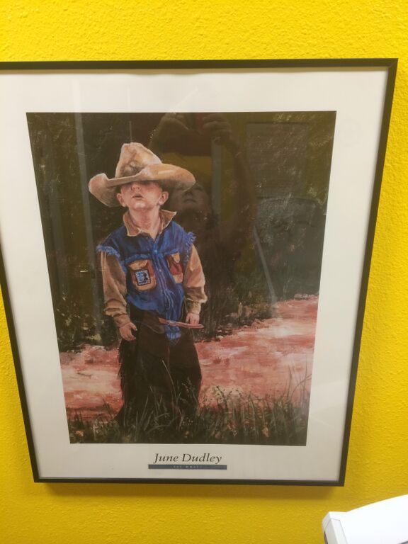 lot 115 image: Jane Dudley Say What Framed Print