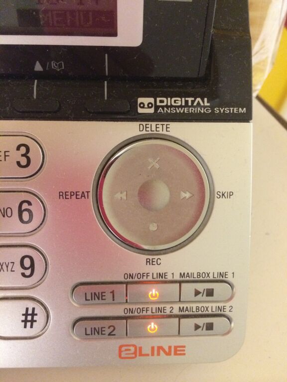 lot 151 image: Vtech 2 Line Phone with Answering Machine