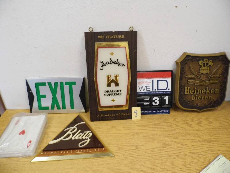 Beer & Man Cave Items