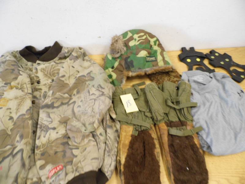 Hunting Clothing in Tote