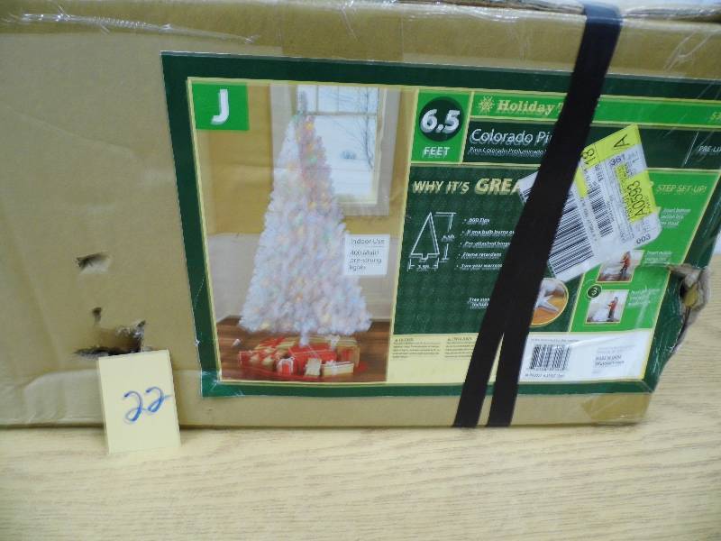 6.5 White Christmas Tree