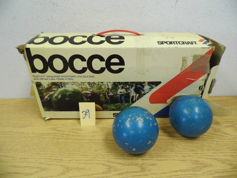 Bocce Ball Game