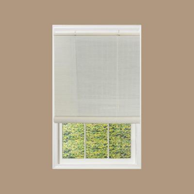 lot 50 image: (5) White InteriorExterior Roll Up Patio Sun Shade - 96 in. W x 72 in. L