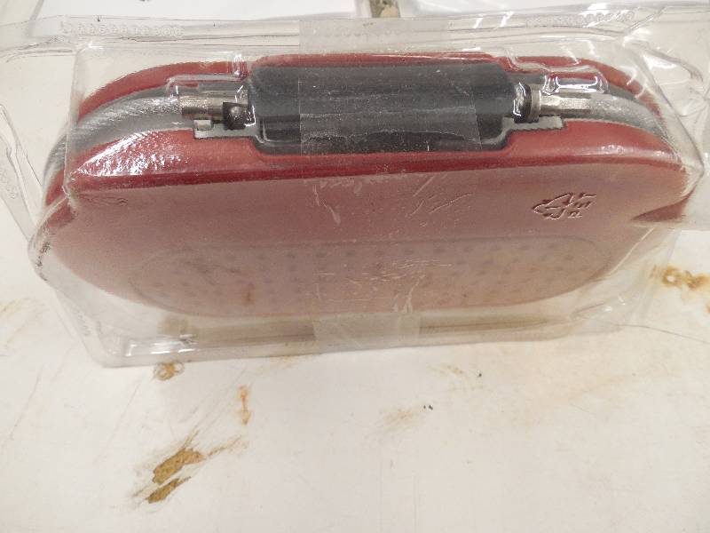 lot 43 image: SafeSpace Set-Your-Own Combination Portable Safe in Red