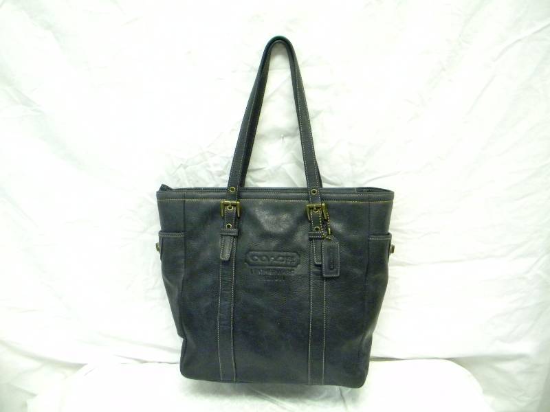Coach Navy Tote