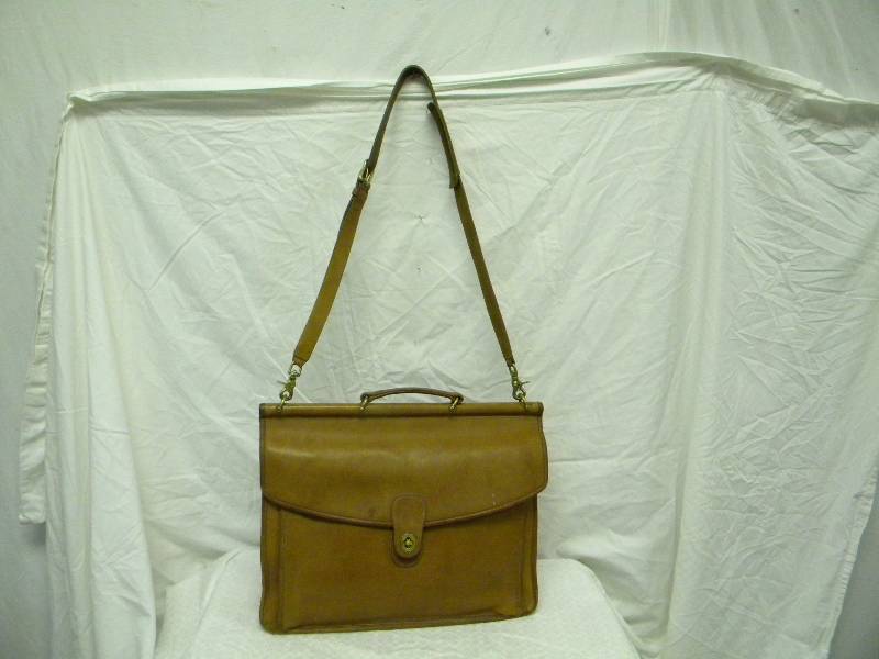 Coach Vintage Brown Briefcase