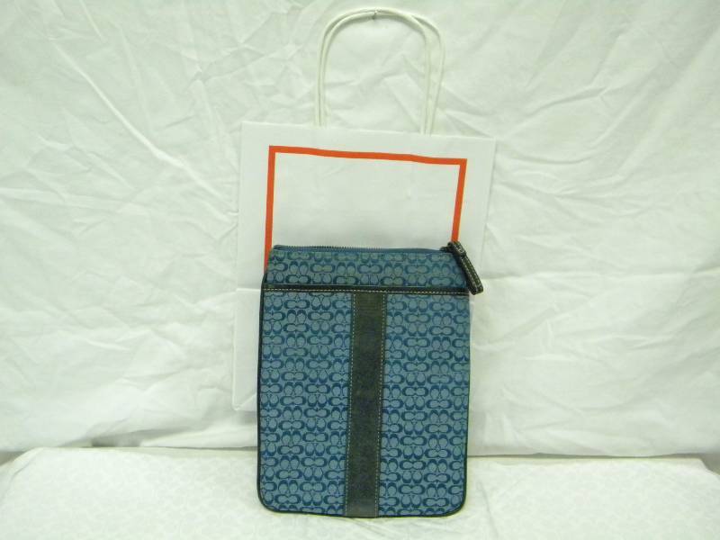 Coach Blue Signature Crossbody