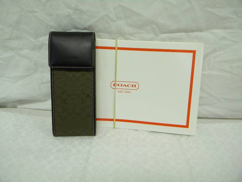 Coach Brown C Phone Case