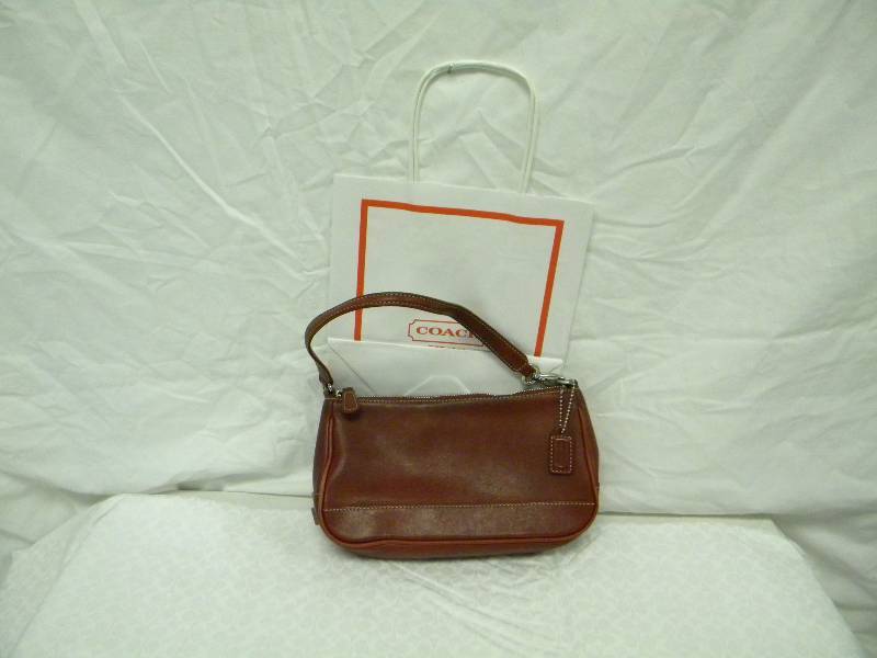 Coach Red Wristlet