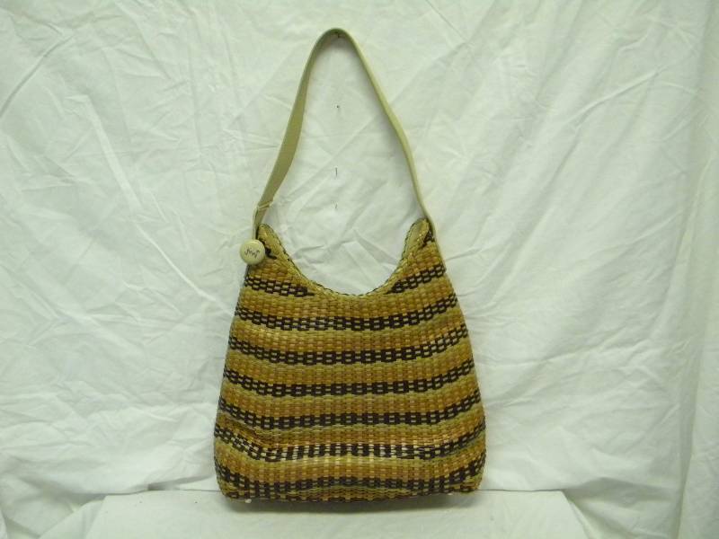 Monsac Woven Handbag