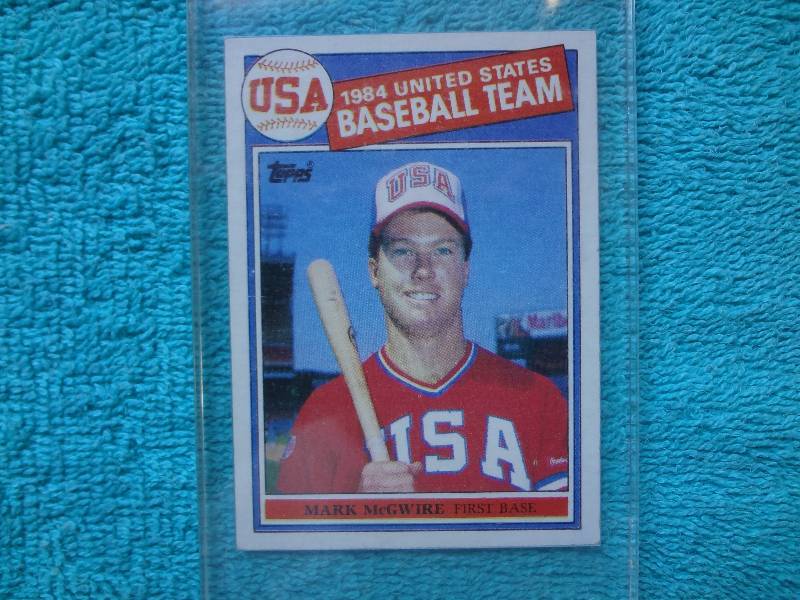 Mark McGwire Rookie Card
