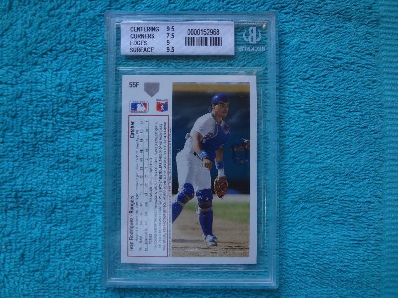 Ivan Rodriguez Rookie Card