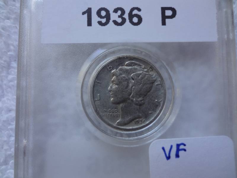 1936-P Mercury Silver Dime