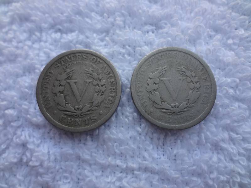 2 Liberty Head Nickels