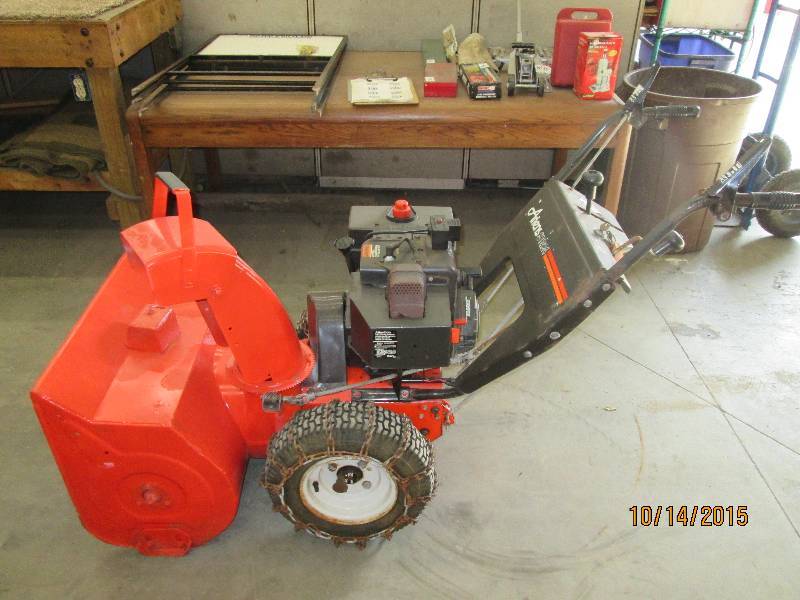 lot 3 image: Ariens 8HP Two-Stage Snowblower Wit...