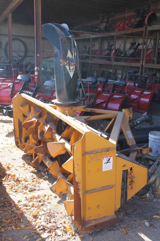 lot 1 image: 8 Lorenz Tractor-Mount Snowblower
