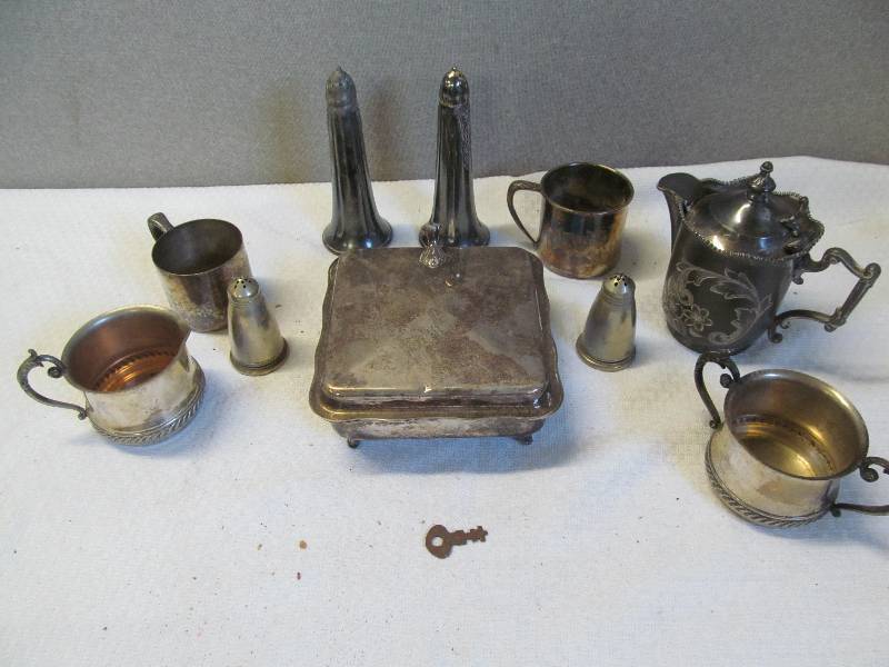 Silver Plate Dishes