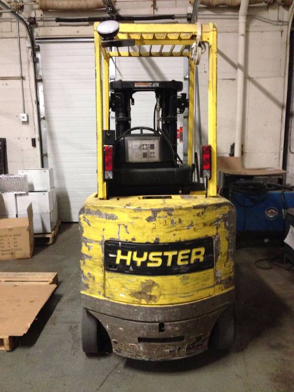 lot 1 image: Hyster 50 Side Shift Forklift, Mode...