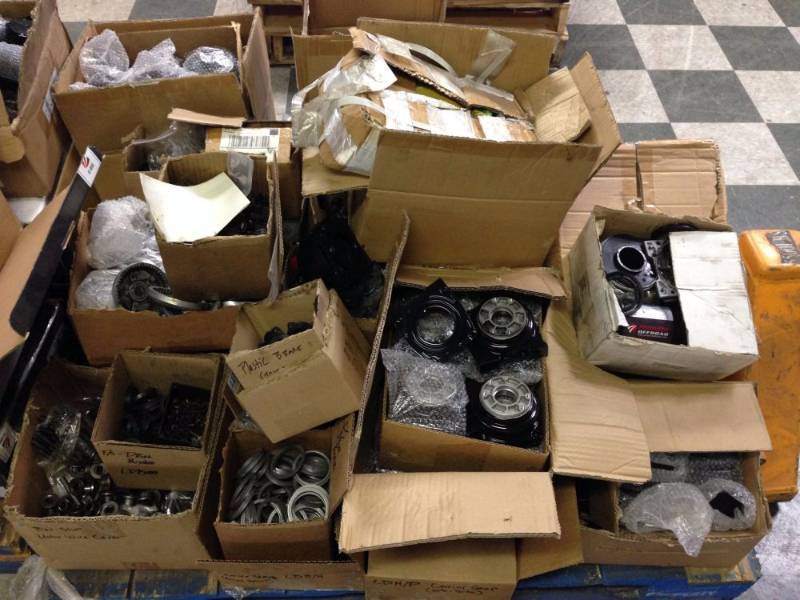 lot 13 image: Pallet of Winch Accessories & Parts...